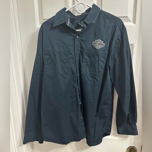 Harley Davidson Large dress picture